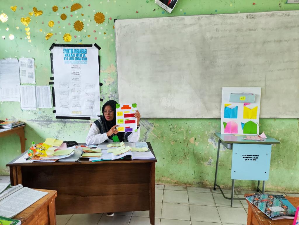 Lakukan Supervisi, Kamad Himbau Guru Wajib Menggunakan Metode Pembelajaran Yang Tepat
