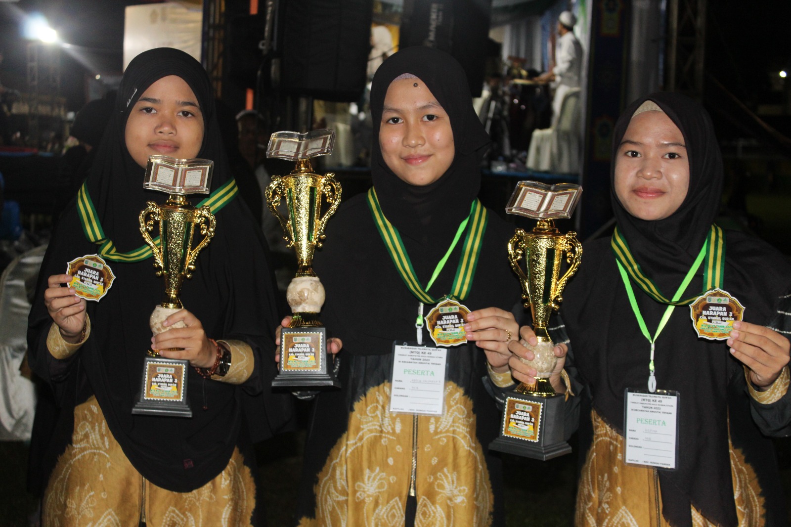 Siswi MTsN 4 HSU Raih Juara Lomba MTQ pada Kategori Syarhil Qur’an Tingkat Kab. HSU