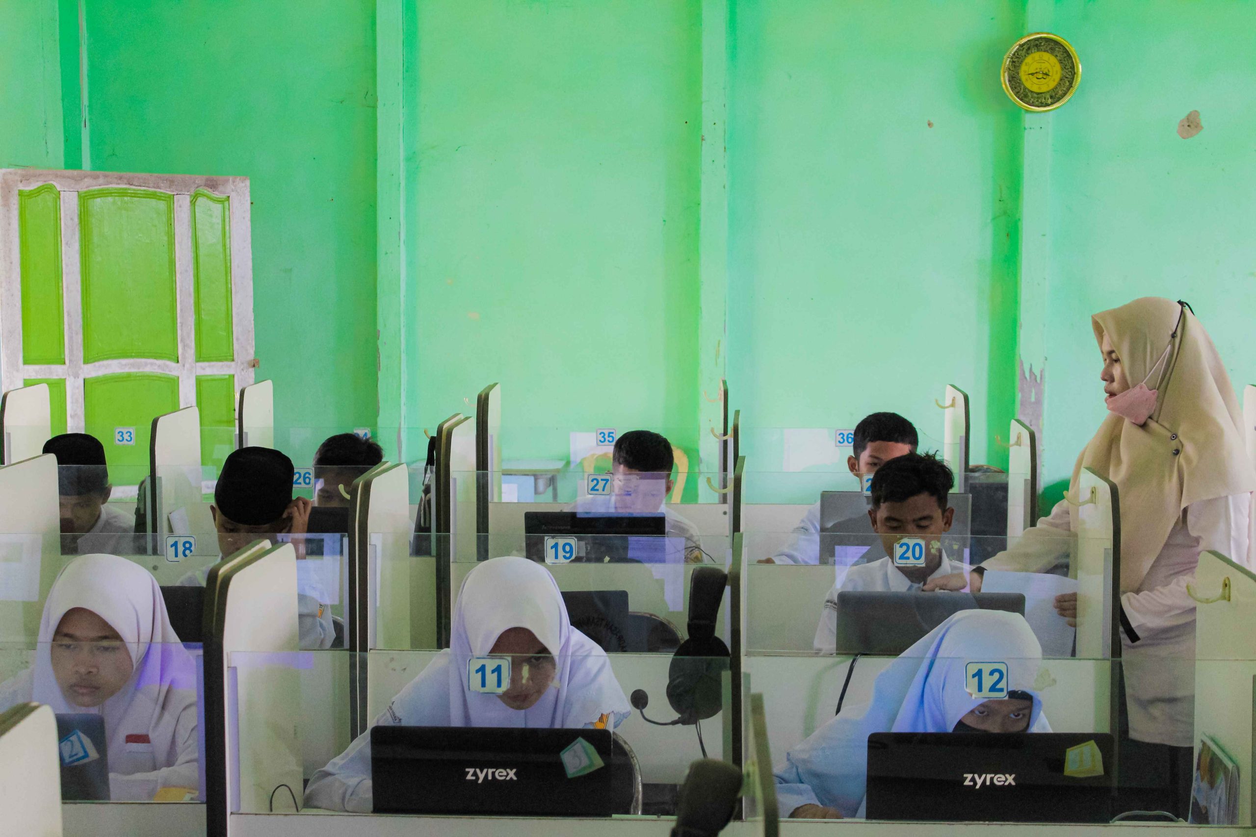 MTsN 4 HSU Laksanakan ANBK 2023