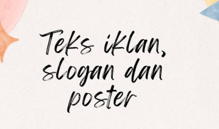 Hasil Tugas Belajar Mata Pelajaran Bahasa Indonesia Siswa/i MTsN 4 Hulu Sungai Utara Membuat Teks Slogan, Iklan, dan Poster Menggunakan Media Canva